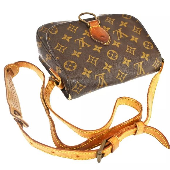 authenticity guaranteed LOUIS VUITTON Saint Cloud MM Shoulder Bag - Picture 5 of 15